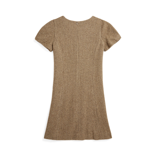 Herringbone Tweed Shift Dress for Girls Ralph Lauren UK