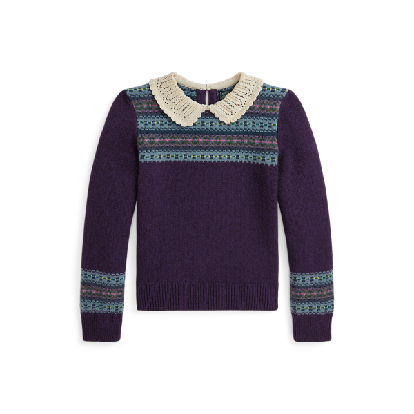 Fair Isle Wool-Blend Jumper Girls 7-14 Years 1