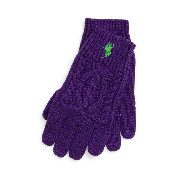 Cable-Knit Cotton Glove