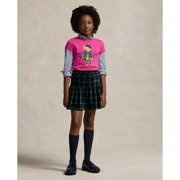 Girls tartan skirt best sale