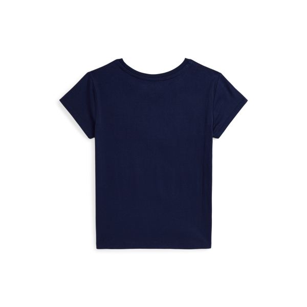 Newport Navy Corduroy-Logo Cotton Jersey Tee Girls 7-16 2