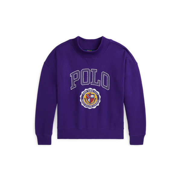 Logo Crest Fleece Sweatshirt