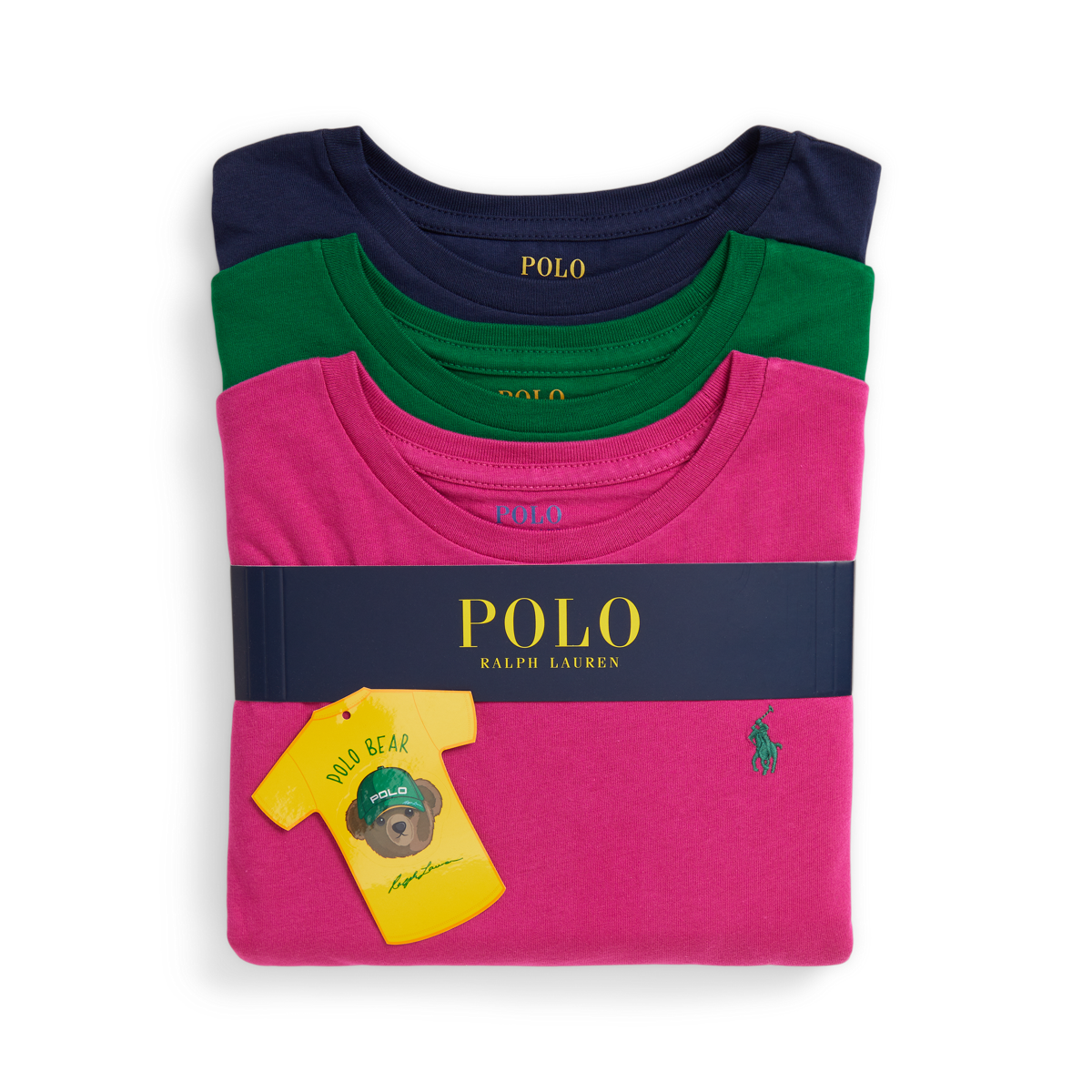 Cotton Jersey Long-Sleeve Tee 3-Pack