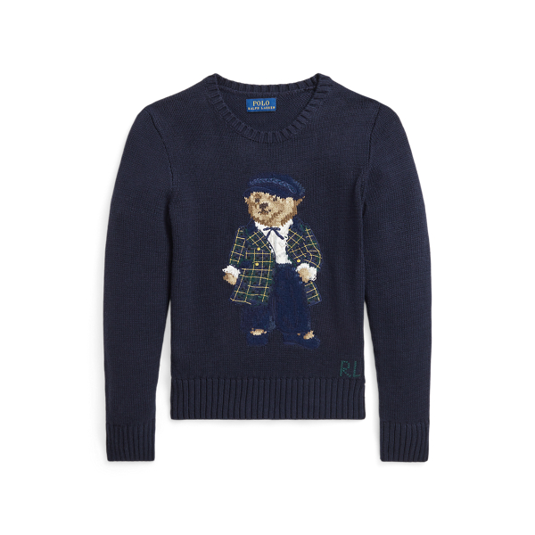 Ralph lauren bear jumper hotsell