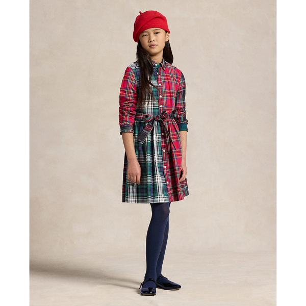 Plaid Cotton Fun Shirtdress