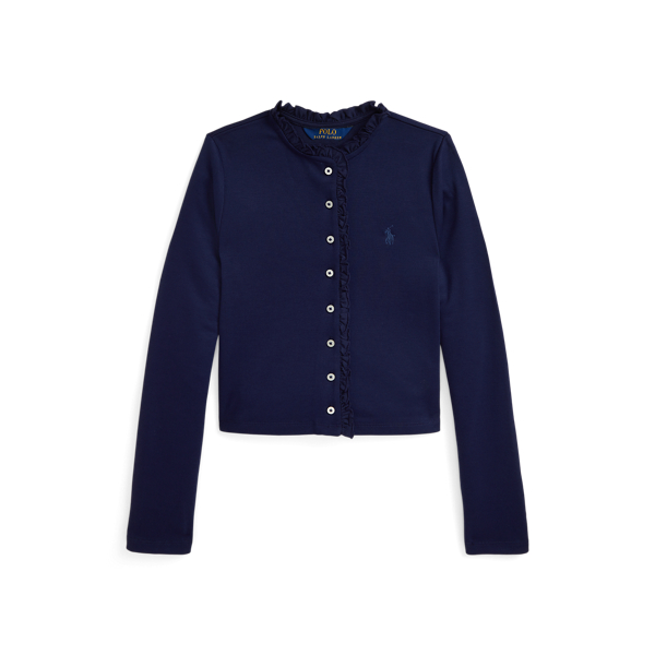 Cardigan volant&eacute; en jersey ponte Girls 7-14 Years en 1