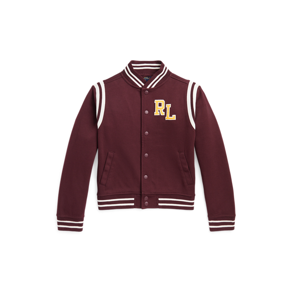 Veste de baseball logo en maille double