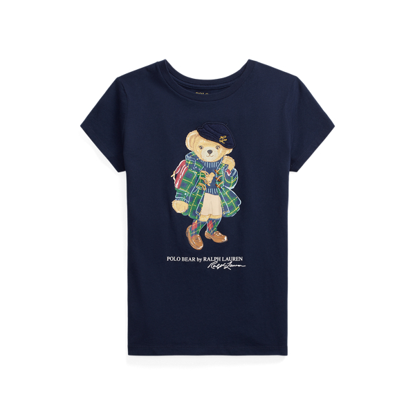 Polo Bear Cotton Jersey T-Shirt