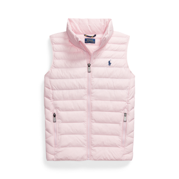 Hint Of Pink Verstaubare Steppweste Girls 7-14 Years 1