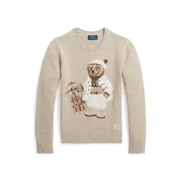 Pull Polo Bear &agrave; col rond