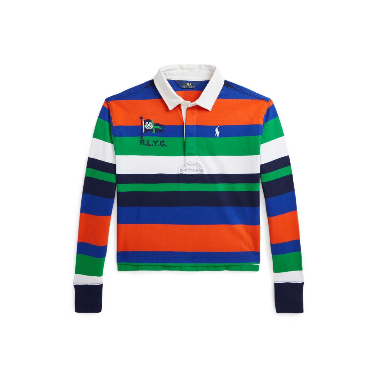 【BAON】[unisex] Konendy stripe rugby over collar tee s7-AI313957179001_lifestyle?