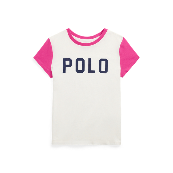 T-shirt jersey de coton en color-block Girls 7-14 Years en 1