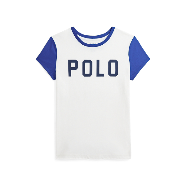 Colour-Blocked Logo Cotton Jersey Tee