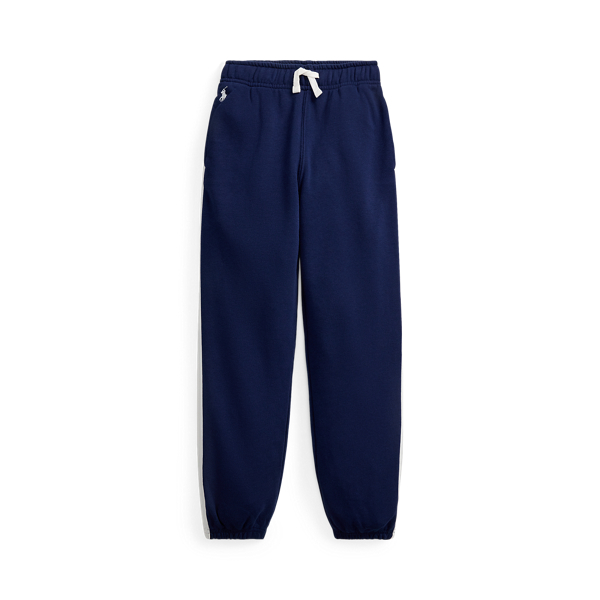 Girls blue jogging bottoms sale