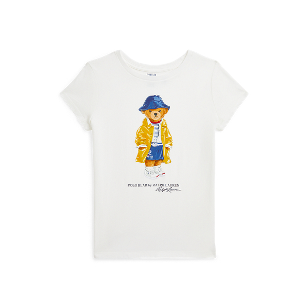 Polo Bear Cotton Jersey Tee