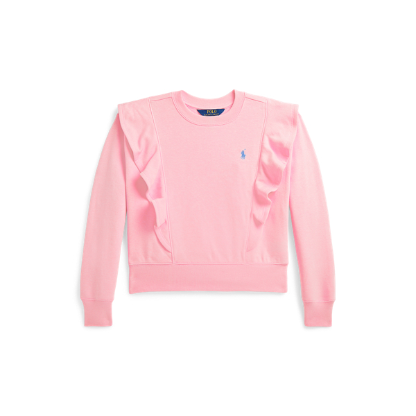 Sweat volant&eacute; en coton &eacute;ponge Girls 7-14 Years en 1