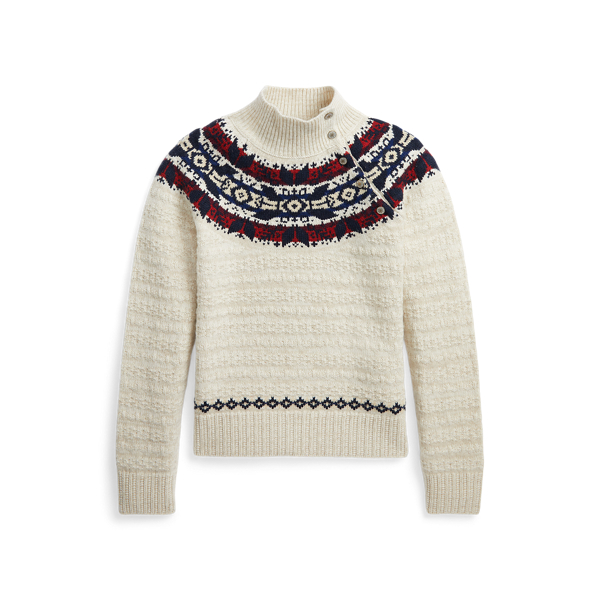 Fair Isle Wool-Blend Jumper
