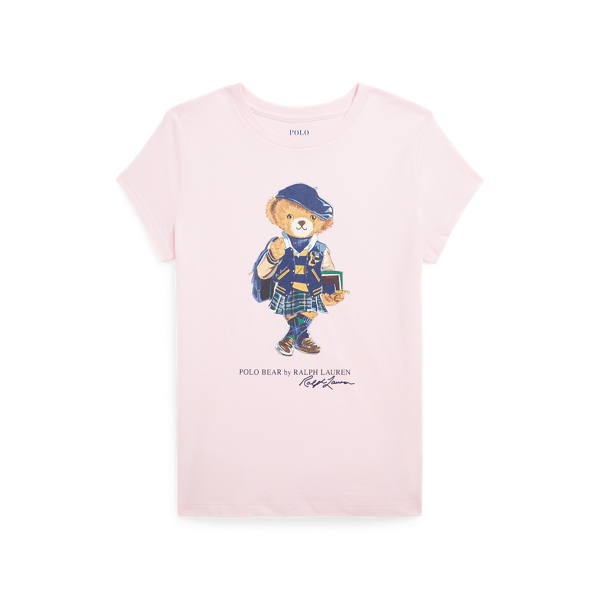 Polo Bear Cotton Jersey Tee