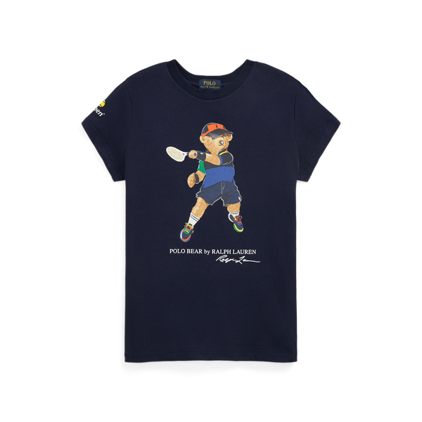 US Open Polo Bear Cotton Jersey Tee