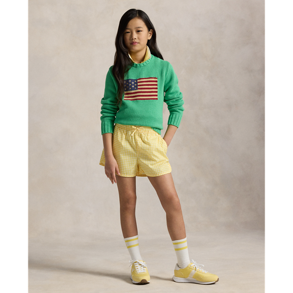 ⭐️sakurachin⭐️新品 RALPH LAUREN ショートパンツL ボーイズ 4才～7才)ストレッチ チノ ショートパンツ （ショート