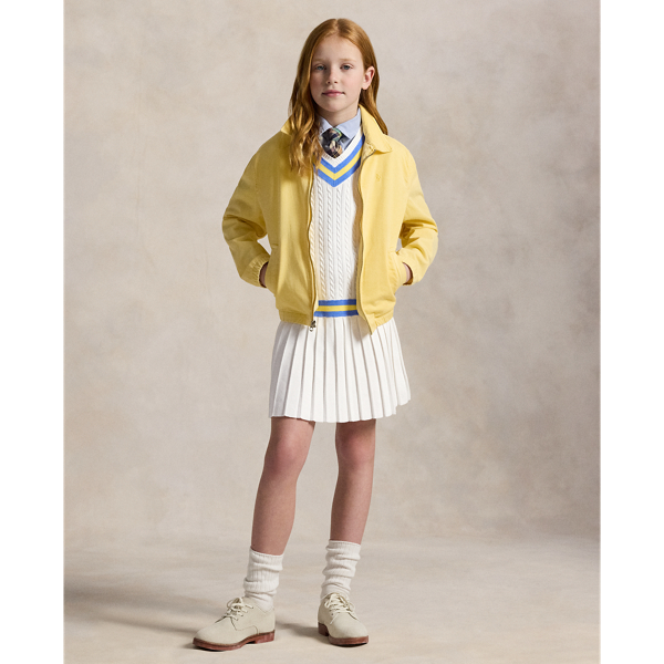Robe-pull à rayures cricket en coton