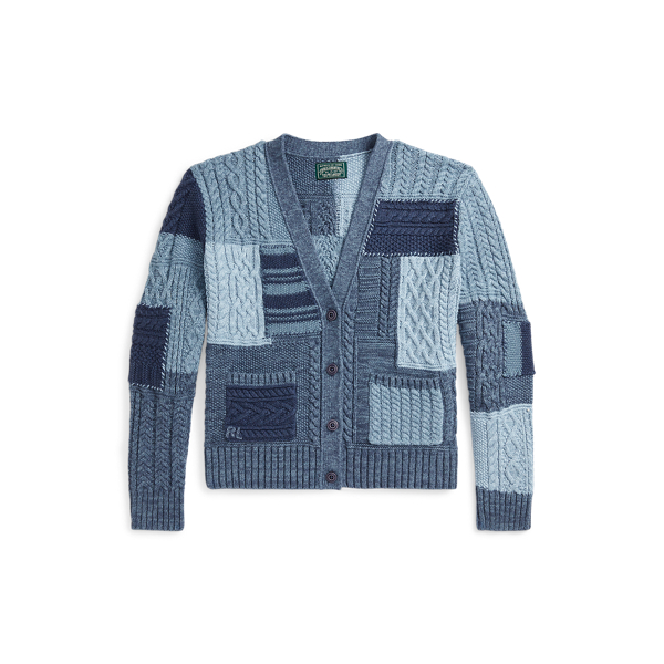 Patchwork Cotton Cardigan