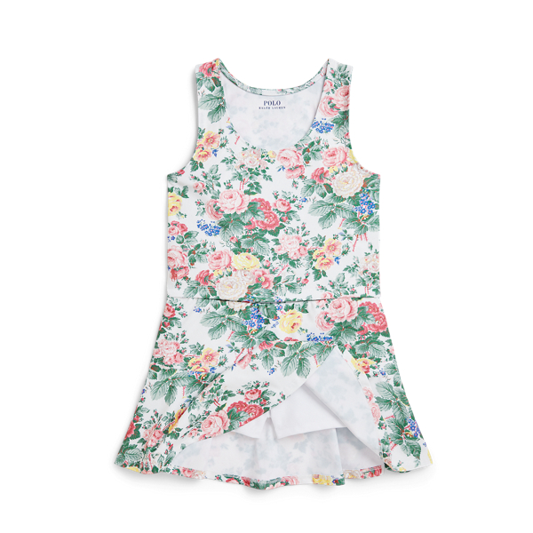 Portia Floral W/ Dessert Performance Jersey Top & Skort Set Girls 7-16 6