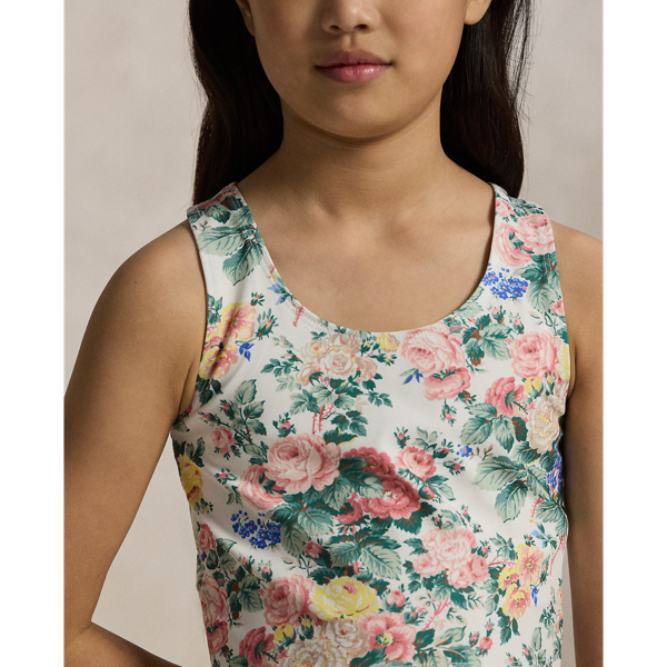 Portia Floral W/ Dessert Performance Jersey Top & Skort Set Girls 7-16 5