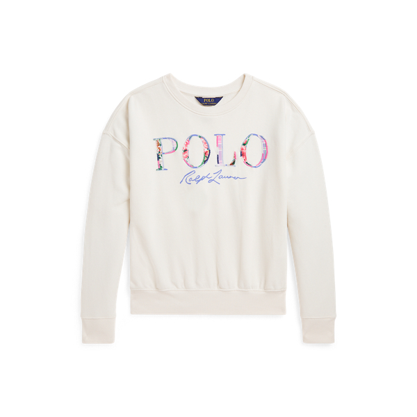 ★★POLO RALPH LAUREN★★ W Logo French Terry Pullover Natur Logo French Terry Pullover