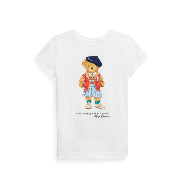 Maglietta Polo Bear in jersey di cotone