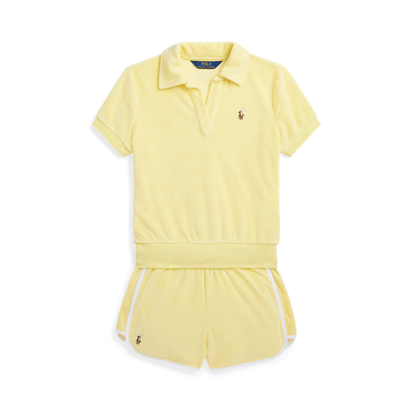 Conjunto de camisa e cal&ccedil;&otilde;es Polo