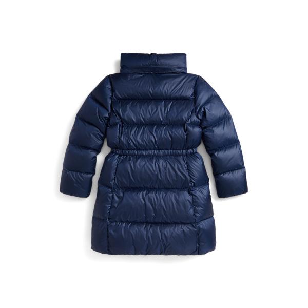 Down Hooded Long Jacket