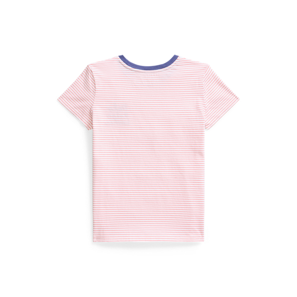 ストライプド ロゴ コットン ジャージー Tシャツ | ラルフ