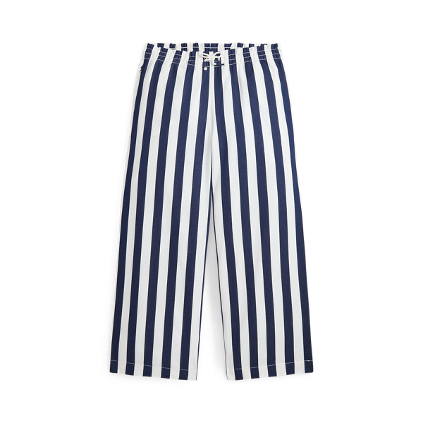 Refined Navy Deckwash Whi Gestreifte Ratière-Hose mit weitem Bein Girls 7-14 Years 1