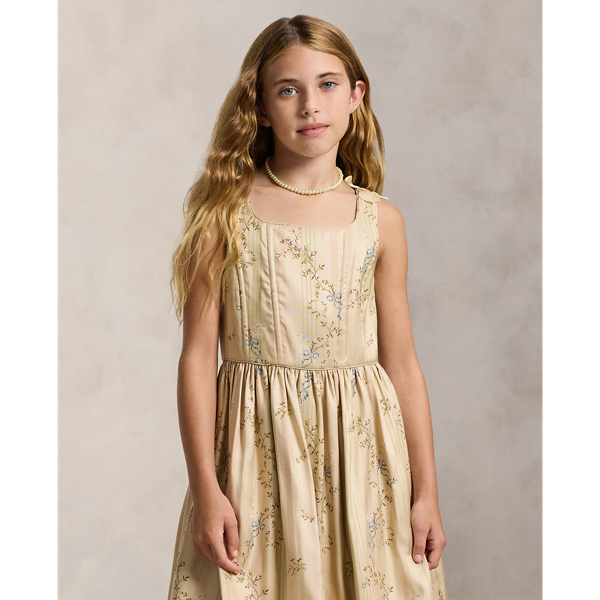 Floral Jacquard Dress