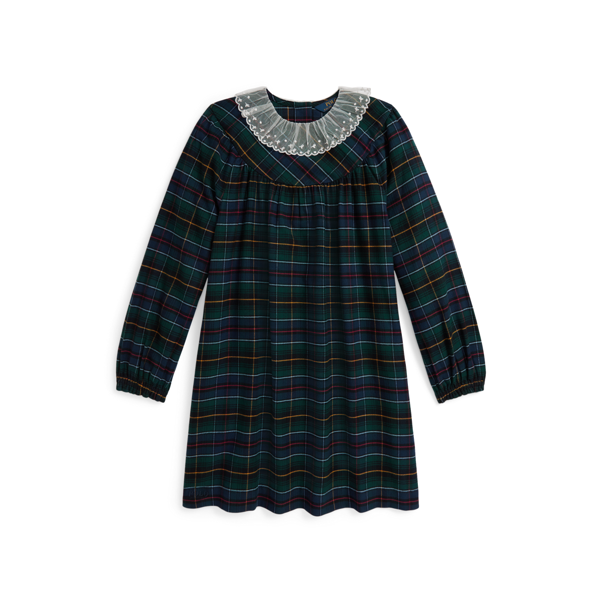 【RALPH LAUREN】チェック柄 シフォン Aライン スリップドレス ポロ ラルフ ローレン POLO RALPH LAUREN チェック リネン