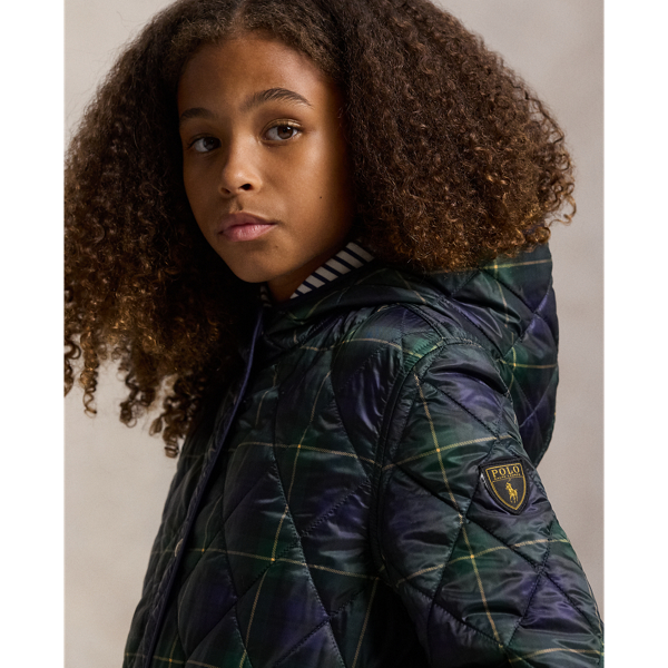 チェック キルテッド リバーシブル フーデッド ジャケット | ラルフ