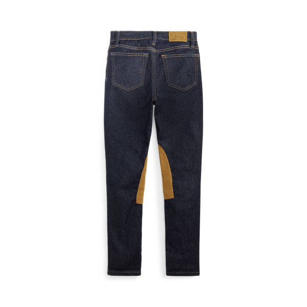 Romana Wash Equestrian-Inspired Denim Legging Girls 7-14 Years 3