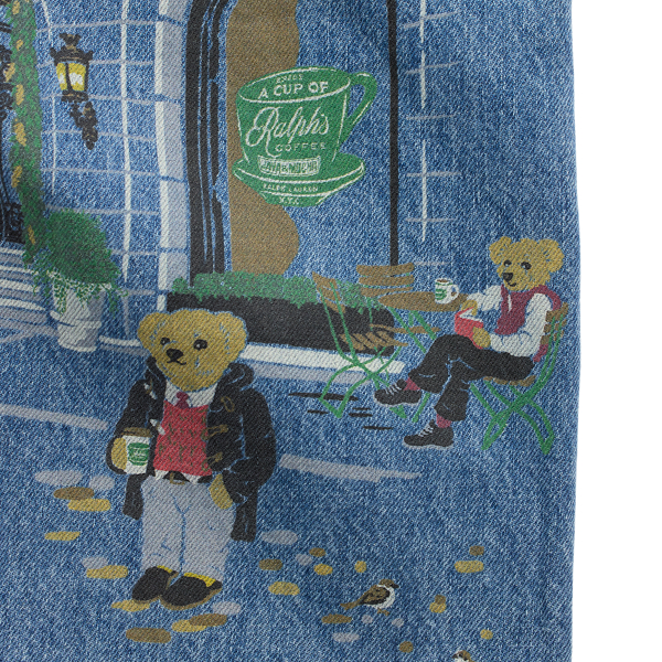 Straight-Fit Jeans mit Polo Bear