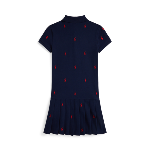Polo Pony Stretch Mesh Dress
