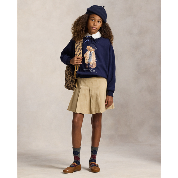 Polo Bear Fleece Boxy Sweatshirt