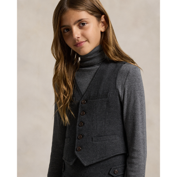 Heathered Interlock Vest