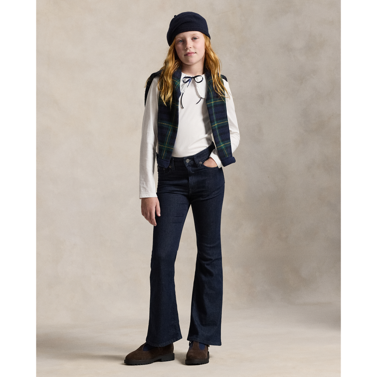 Детская футболка Ralph Lauren Ruffled Cotton Jersey, цвет: Белый — фото 2