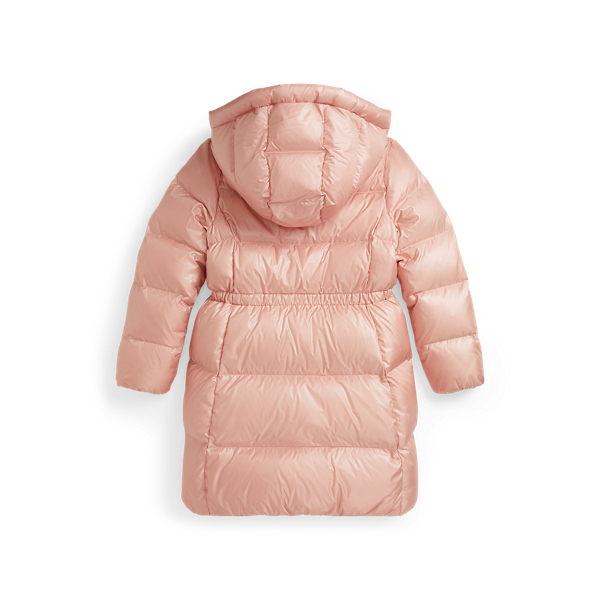 メタリック ダウン フーデッド ロング ジャケット | ラルフ ローレン