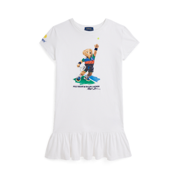 US Open Polo Bear Cotton Jersey Dress