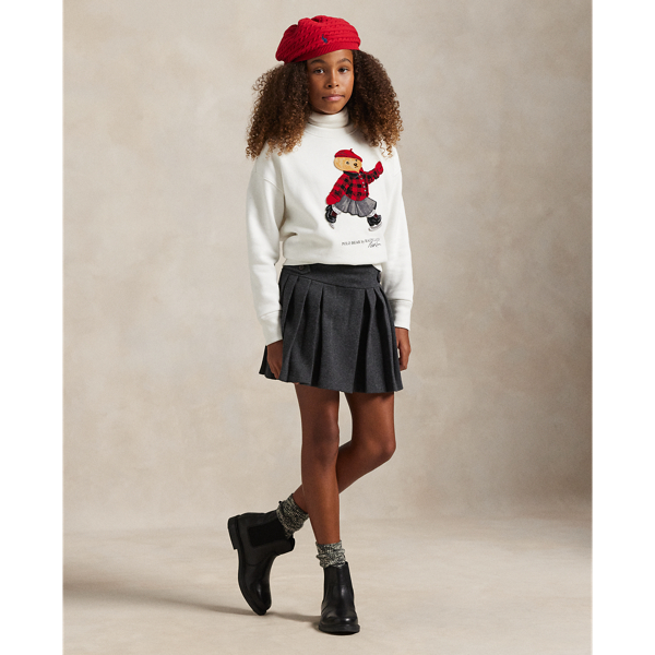 Polo Bear Fleece Boxy Sweatshirt