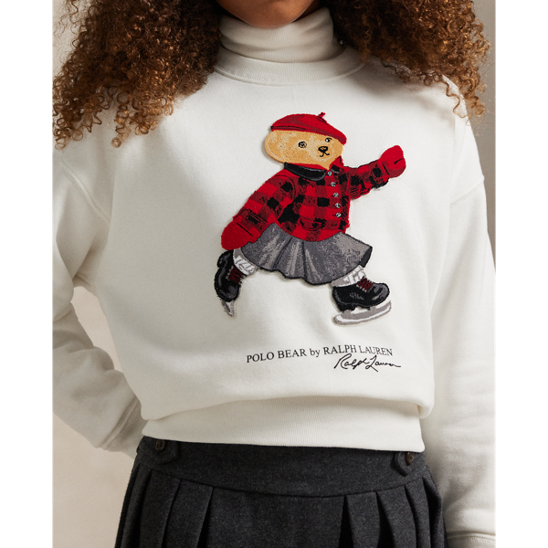 Polo Bear Fleece Boxy Sweatshirt