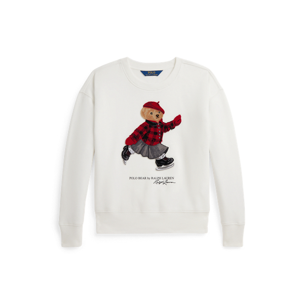 Polo Bear Fleece Boxy Sweatshirt