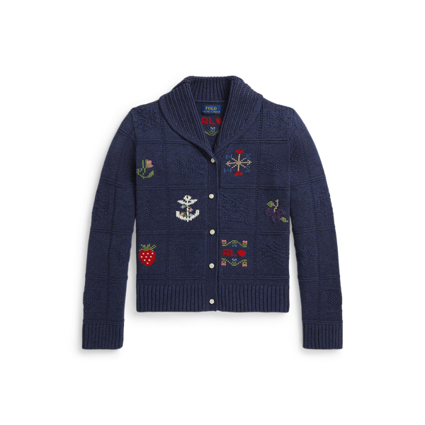 Cable-Knit Cotton Cardigan