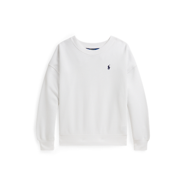 Sweat &agrave; logo en coton &eacute;ponge Girls 7-14 Years en Blanc 2